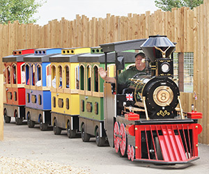 Express Railroad Train